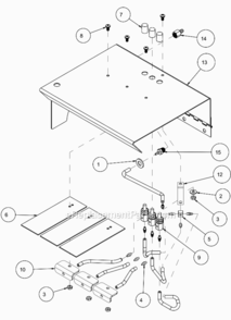 Assembly_Hood_Right_Part_170493 Diagram and Parts List for GP6-6  Barranca Diamond Bench Grinder